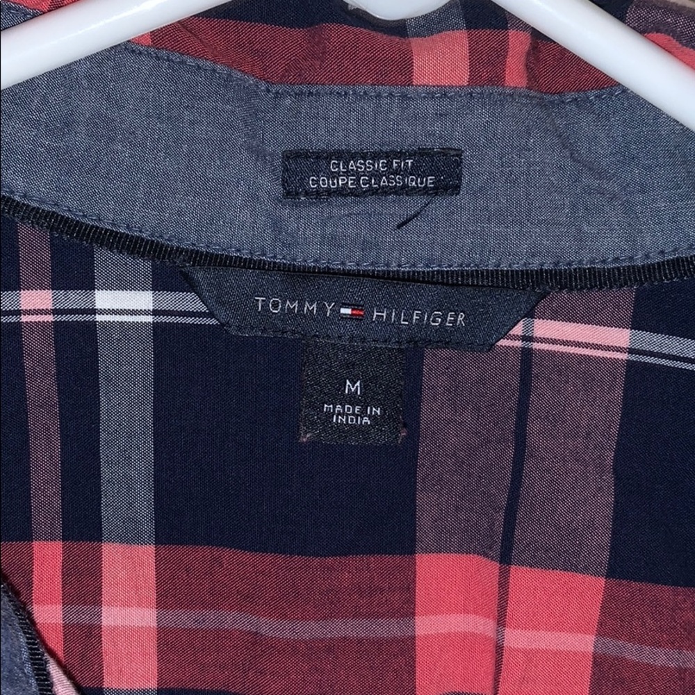 Plaid Tommy Button up